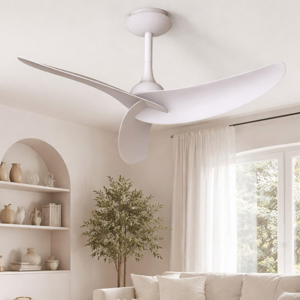 Ventilatore da soffitto bianco 20mq con telecomando inverter