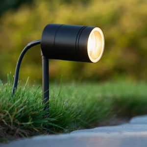 Faretto con picchetto per prato giardino per illuminazione piante