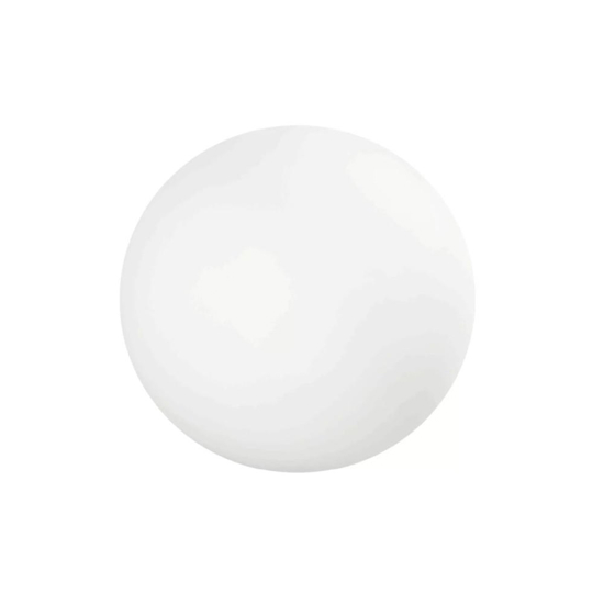 Linea light oh! s65 plafoniera da esterno moderna sfera bianca ip65