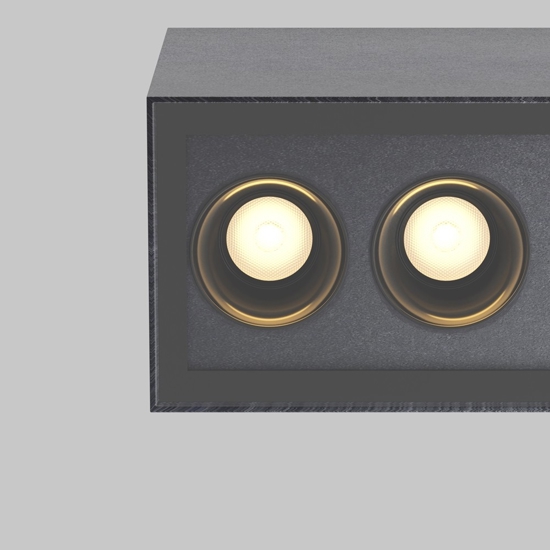 Maytoni ares plafoniera da esterno rettangolare led 3000k ip54