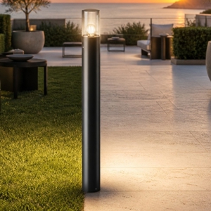 Maytoni amas lampione da giardino ip54 tubolare