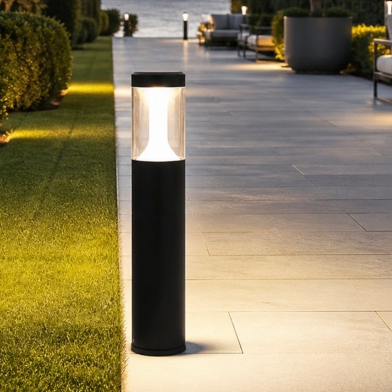 Maytoni koln lampione da giardino led 4000k ip54 design moderno