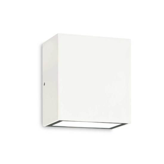 Argo ap1 3000k ideal lux applique da esterno bianca led 6w ip65