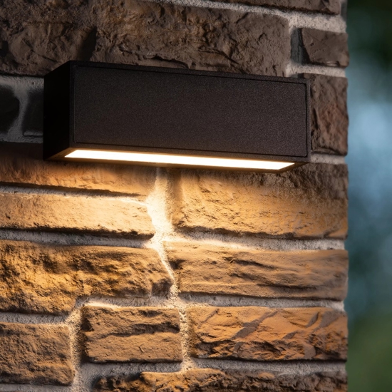 Applique a luce solare da esterno con sensore movimento crepuscolare