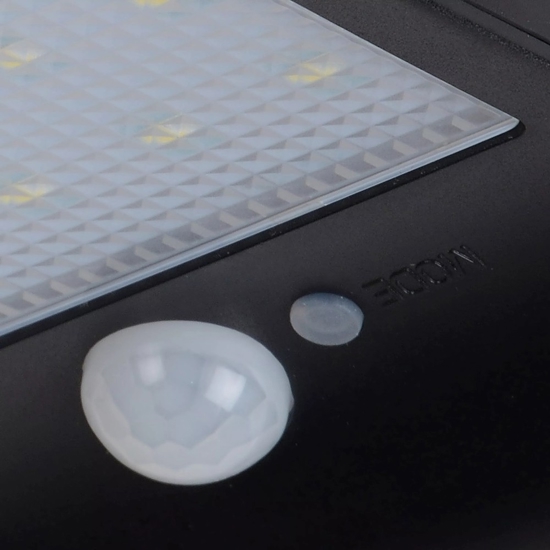 Applique da esterno moderno luce solare con sensore movimento crepuscolare