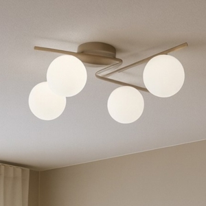 Plafoniera moderna per soggiorno sabbia top light holly
