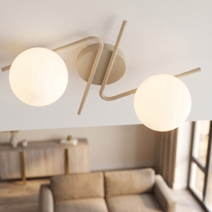 Plafoniera sabbia moderna top light holly