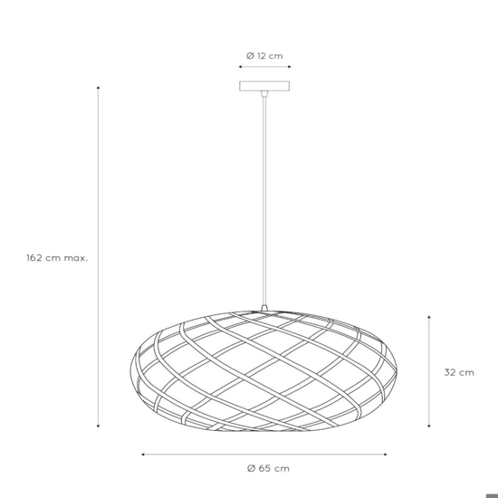 Lampadario intreccio oro in metallo per sala da pranzo