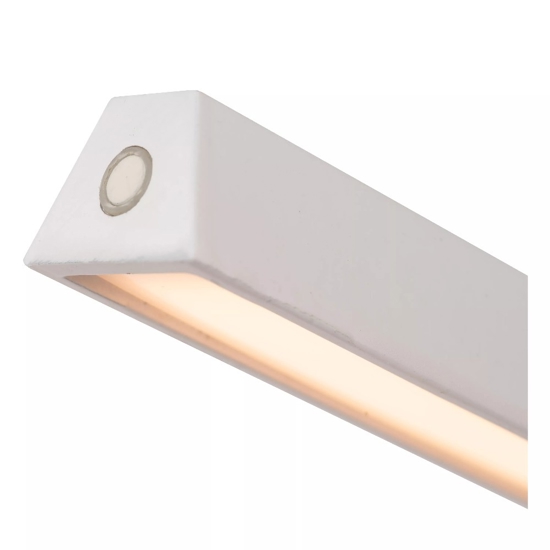 Lampada da scrivania bianca design moderna led 2700k dimmerabile