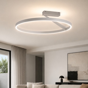 Plafoniera vivida titanio led 44w 3000k 4000k meridiana