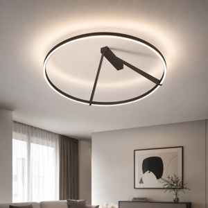 Plafoniera bronzo led 51w 3000k 4000k vivida meridiana