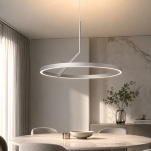 Lampadario vivida meridiana titanio led 44w 3000k 4000k