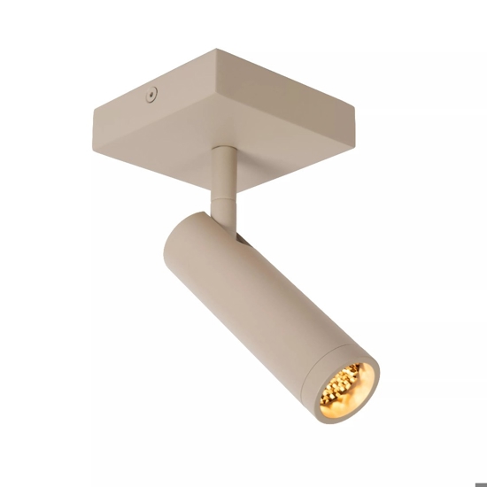 Faretto da soffitto tortora orientabile