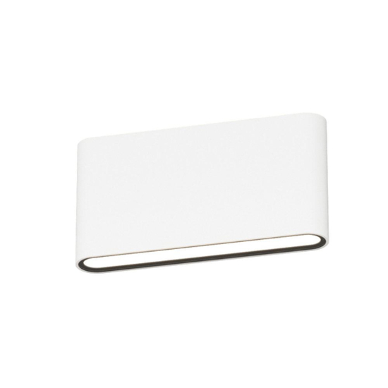Top light applique da esterno lima bianca rettangolare led 10w cct