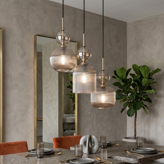 Lampadario a sospensioni per soggiorno