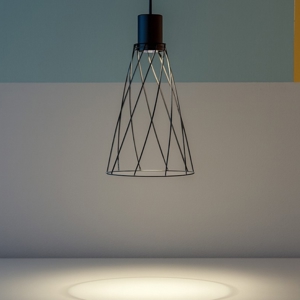 Lampada a sospensione per isola penisola cucina nero 19 cm