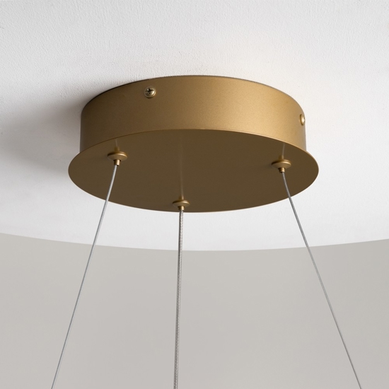 Maytoni curve lampadario moderno per salotto led da 2600k a 3500k fp