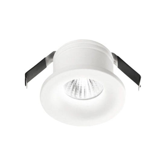 Faretto da incasso led 4w 4000k rotondo bianco