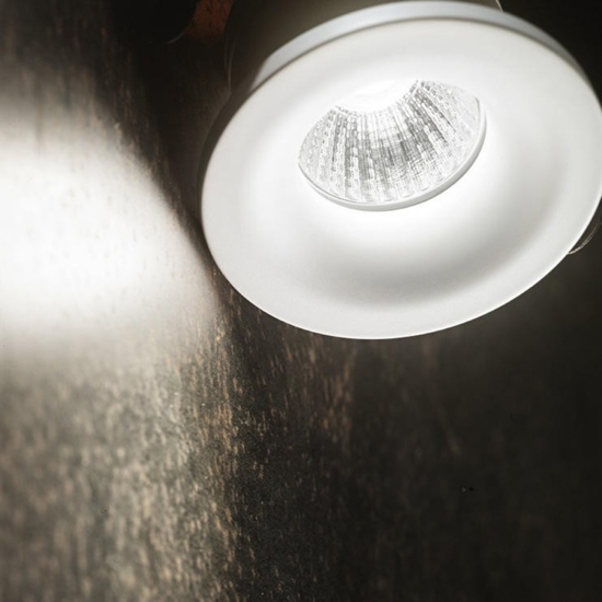 Faretto da incasso led 4w 4000k rotondo bianco