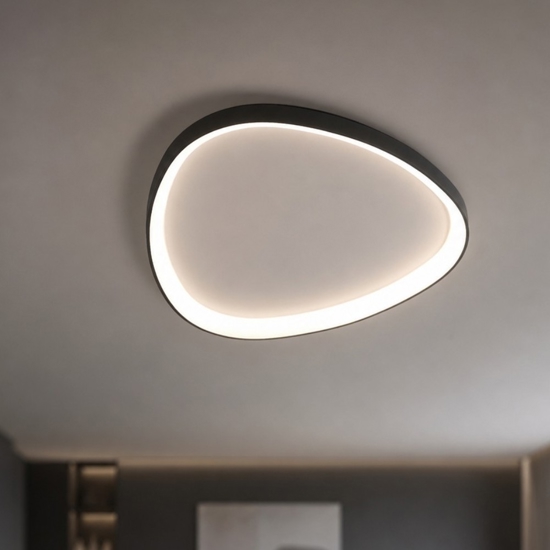 Plafoniera led design moderna led 48w 3000k 4000k vivida lifering