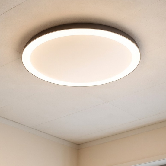 Plafoniera led 3000k 4000k dimmerabile ovale vivida lifering-o