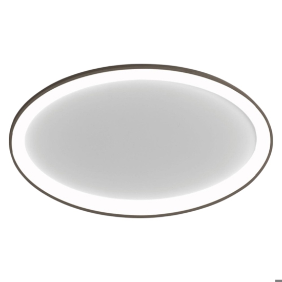 Plafoniera led 3000k 4000k dimmerabile ovale vivida lifering-o