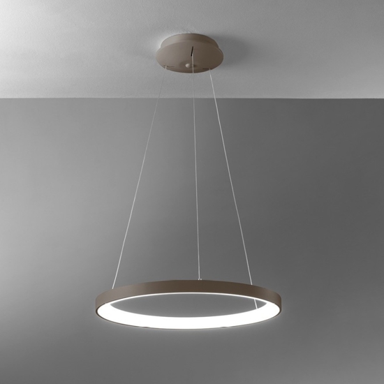 Lampadario vivida  lifering-r sabbia rotondo led 60w 3000k 4000k