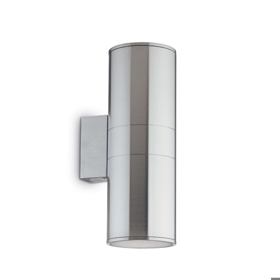 Gun ap2 big applique da esterno grigio ideal lux