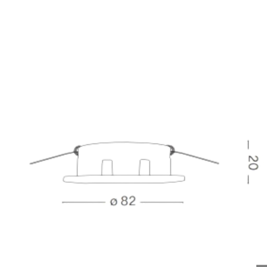 Ideal lux swing fi box 3 faretti orientabili da incasso a soffitto cromo