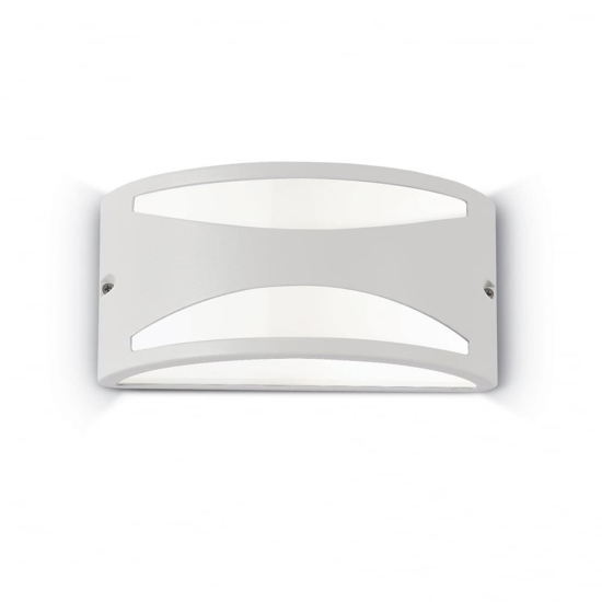 Rex-3 ap1 applique da esterno ip44 bianco ideal lux