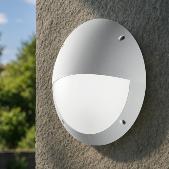Polar-2 ap1 ideal lux applique da esterno ip66 bianco