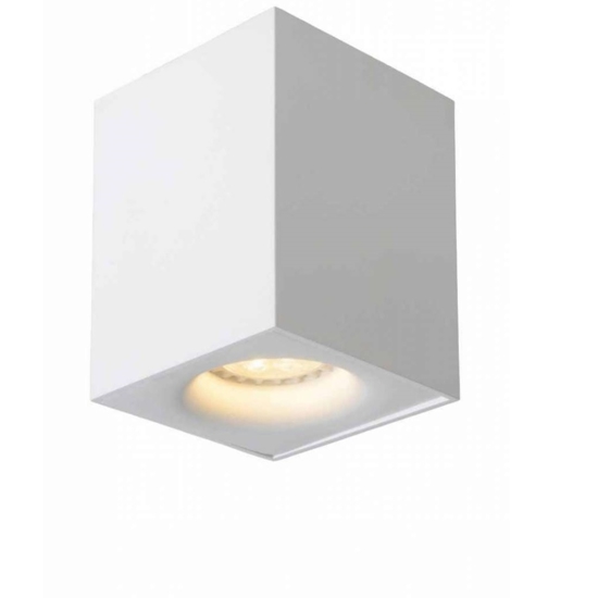 Faretto lampadina dimmerabile cubo da soffitto bianco
