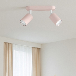 Plafoniera da soffitto parete 2 luci orientabili