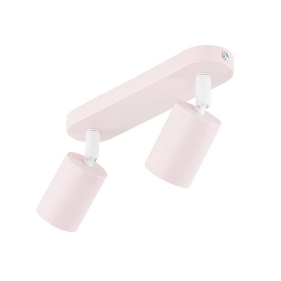 Plafoniera da soffitto parete 2 luci orientabili