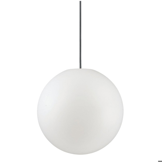 Sole sp1 d40 lampadario sfera bianca ideal lux