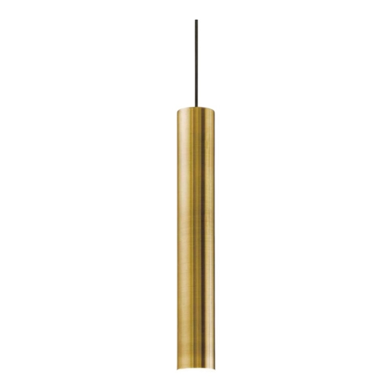 Look sp1 ideal lux lampada cilindro brunito da comodino