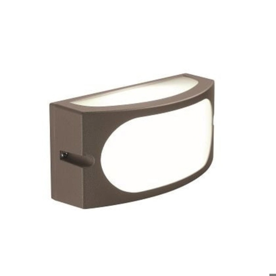 Applique per esterno moderno marrone e27