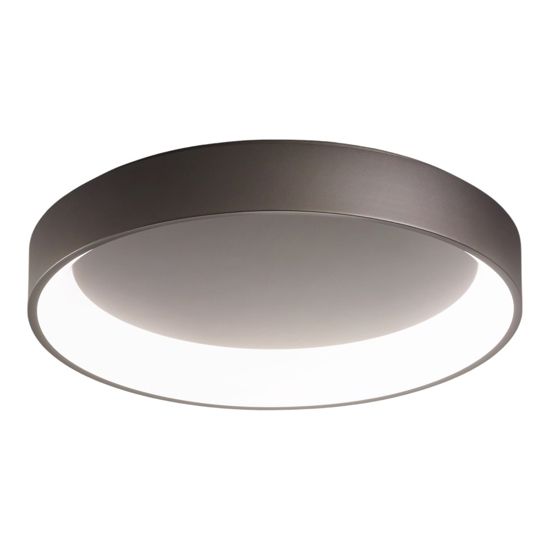 Plafoniera led 80cm anello cerchio 90w 3200k caffe affralux band diodi