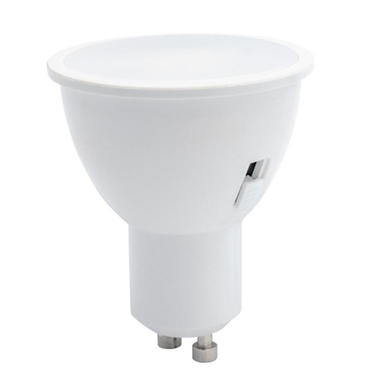 Life lampadina led gu10 7w cct 3000k 4000k 6500k 700 lumen ottica 100