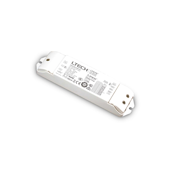 Trasformatore 36w dimmerabile dali push per strip led 24v ip20 ideal lux
