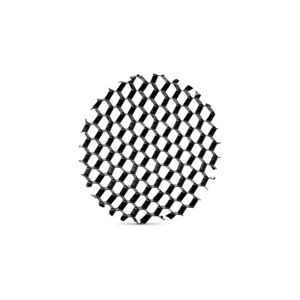 Ideal lux ego track accessorio filtro a nido d'ape 25mm anti abbagliamento per faretti 3w lego monofase