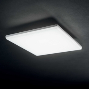 Mib pl square 3000k idea lux plafoniera per esterno bianca led 3000k