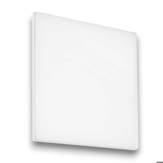 Mib pl square 3000k idea lux plafoniera per esterno bianca led 3000k