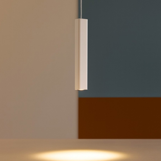 Lampada a sospensione bianca per isola led 6w 2700k fp