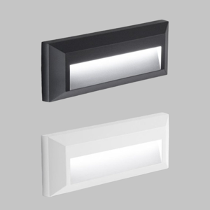 Segnapasso isyluce led 2w 4000k da esterno bianco antracite