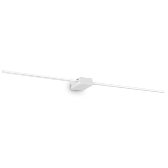 Ideal lux theo ap d115 applique da bagno bianca led 20w