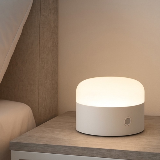 Mignon tl ideal lux abat-jour lampada portatile led bianca fp