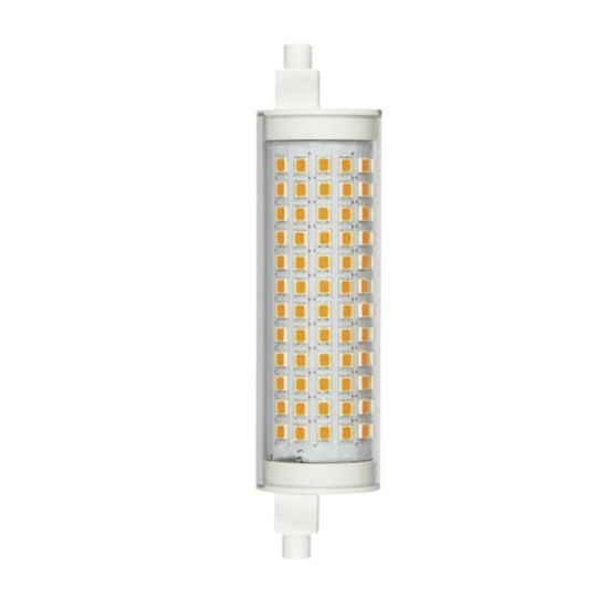 Life lampadina r7s 118 led 18w 3000k 2454 lumen ottica 320