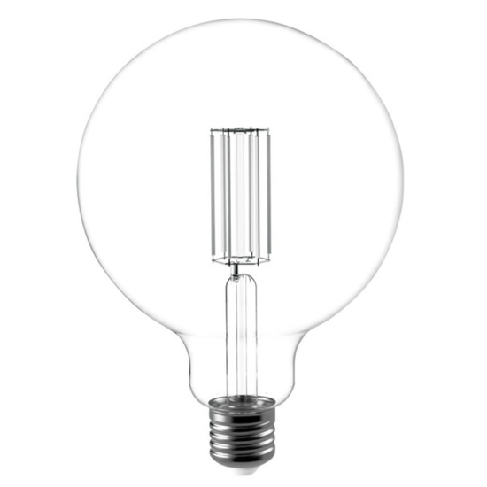 Lampadina led globo g125 e27 trasparente 11w 3000k 1521 lumen