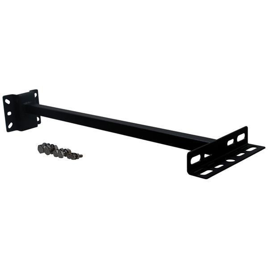 Supporto staffa per fari led da esterno serie slim nero